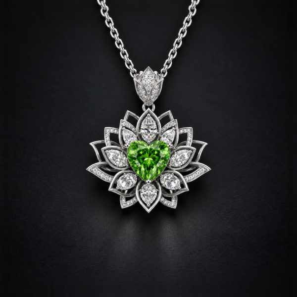 女墜→彩鑽→心形 