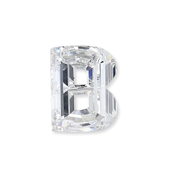 實驗室鑽石字母B(客製化商品) 